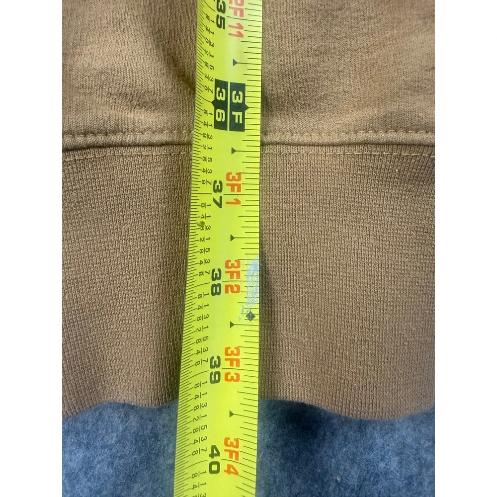 The North Face Mens XL Fleece Joggers Tan Brown Drawstring Sweatpants Logo XL/TG